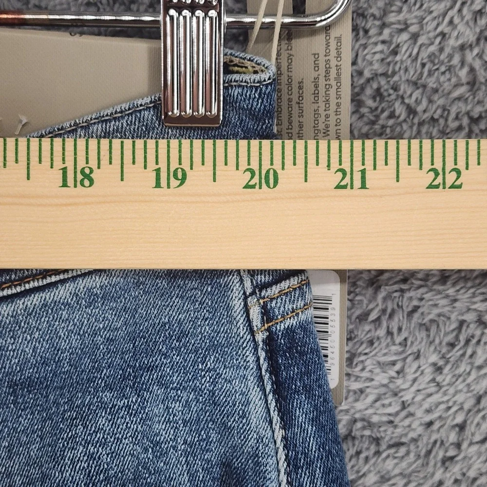 Hudson Blake Jeans Mens 40x34 Medium Wash Denim Slim Straight Distressed Pocket